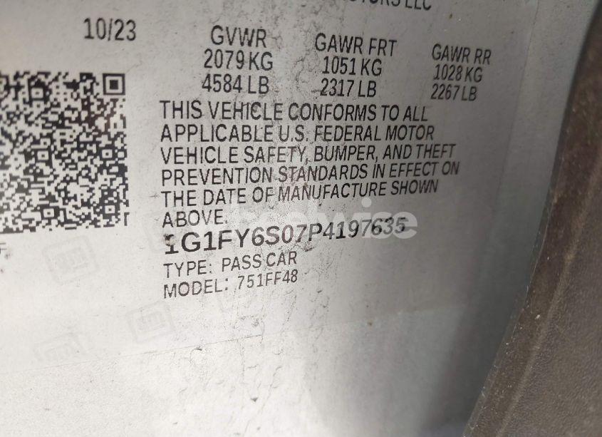 Photo 9 of 2023 Chevrolet Bolt EUV FWD LT (VIN 1G1FY6S07P4197635)