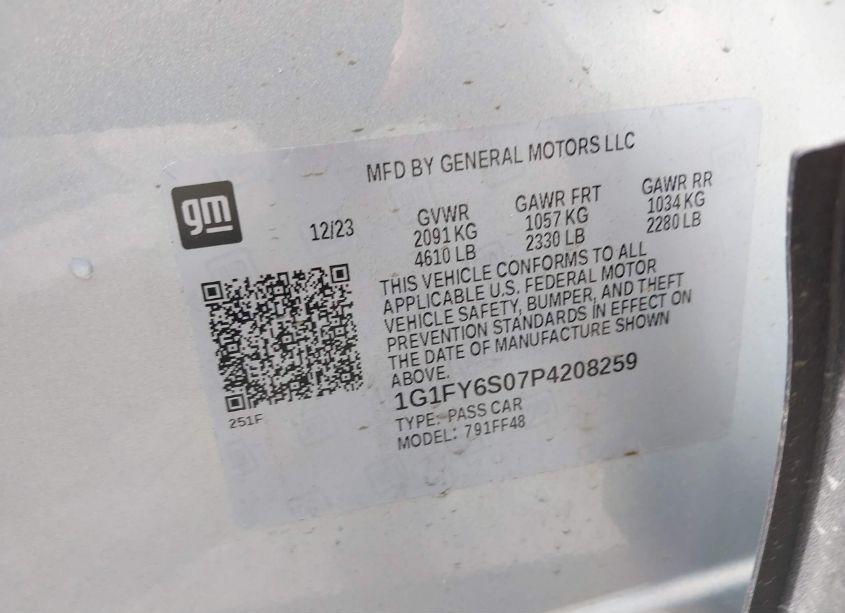 Photo 8 of 2023 Chevrolet Bolt EUV FWD LT (VIN 1G1FY6S07P4208259)