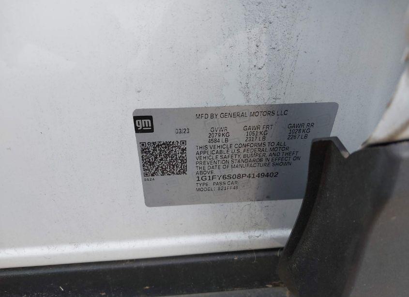 Photo 9 of 2023 Chevrolet Bolt EUV FWD LT (VIN 1G1FY6S08P4149402)