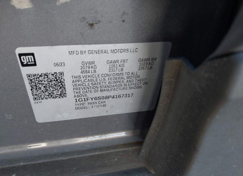 Photo 9 of 2023 Chevrolet Bolt EUV FWD LT (VIN 1G1FY6S08P4167317)