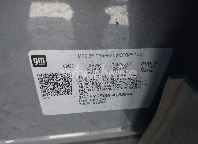 Photo 9 of 2023 Chevrolet Bolt EUV FWD LT (VIN 1G1FY6S08P4188944)