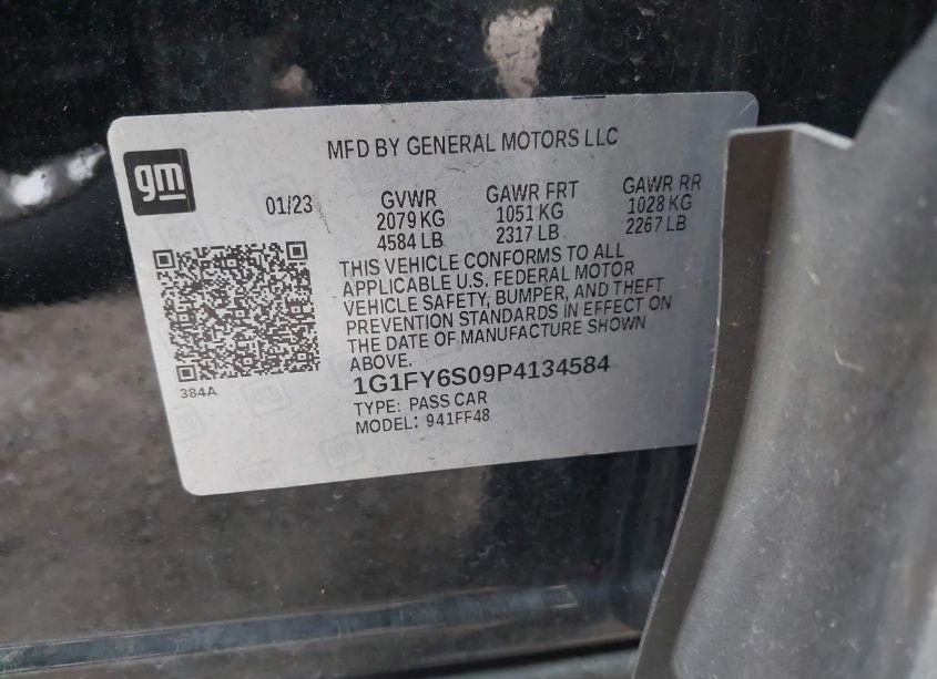 Photo 9 of 2023 Chevrolet Bolt EUV FWD LT (VIN 1G1FY6S09P4134584)