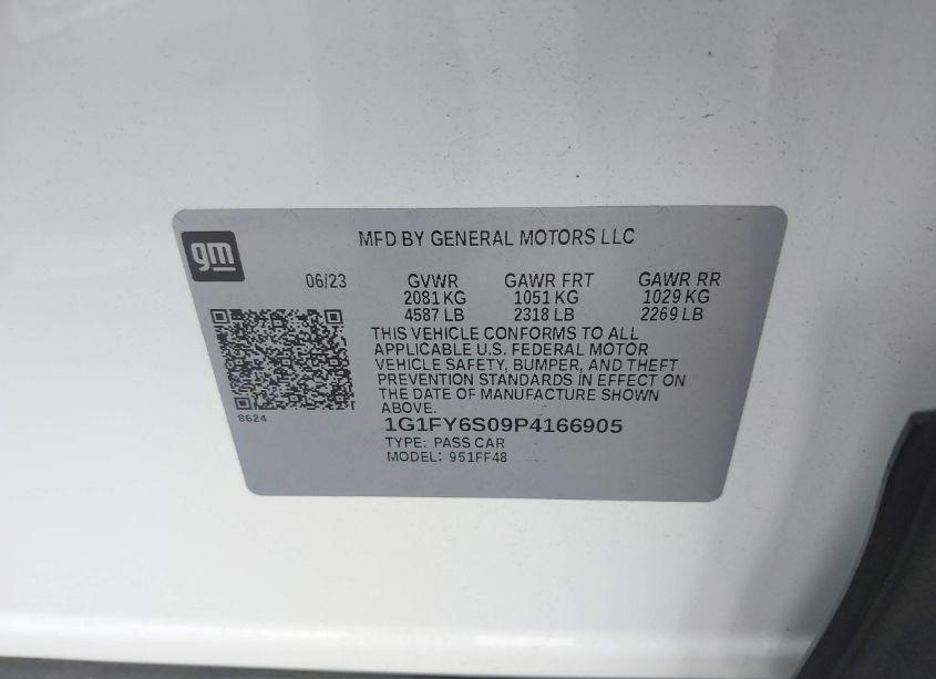 Photo 9 of 2023 Chevrolet Bolt EUV FWD LT (VIN 1G1FY6S09P4166905)