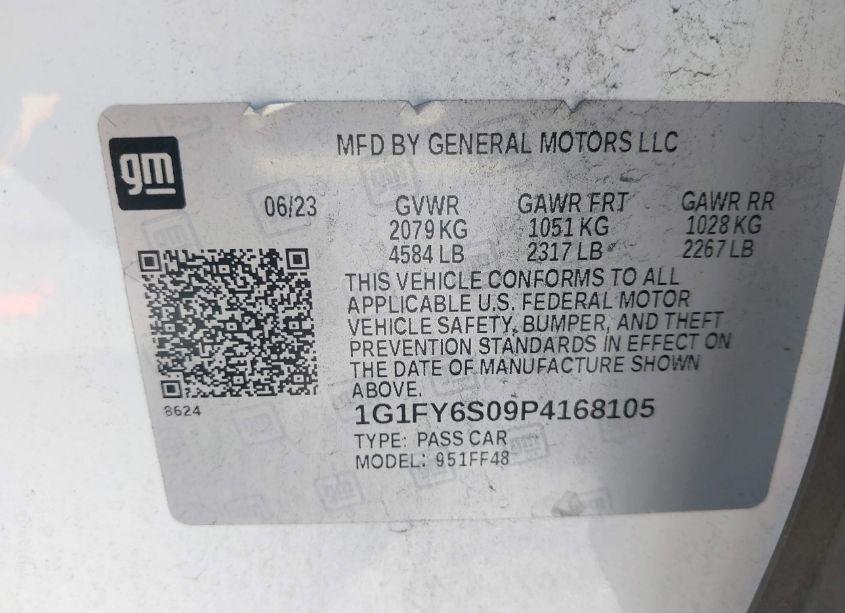 Photo 9 of 2023 Chevrolet Bolt EUV FWD LT (VIN 1G1FY6S09P4168105)