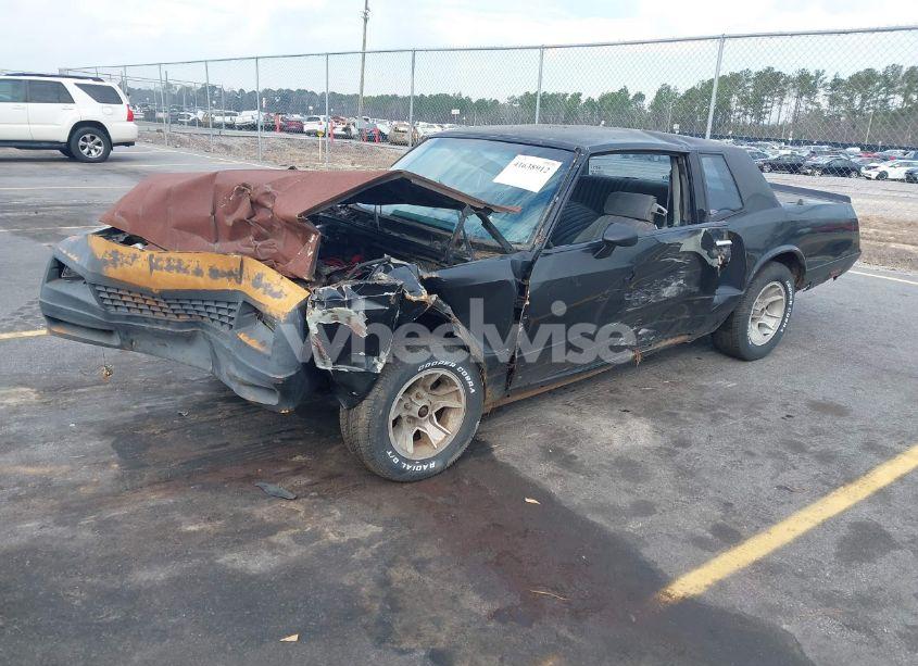 Photo 2 of 1985 Chevrolet Monte CARLO (VIN 1G1GZ37GXFR132964)
