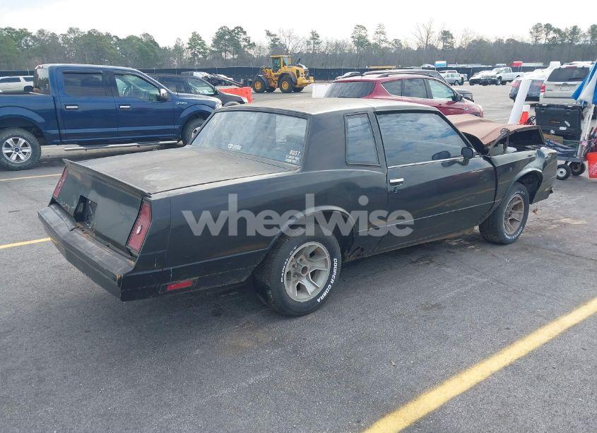 Photo 4 of 1985 Chevrolet Monte CARLO (VIN 1G1GZ37GXFR132964)