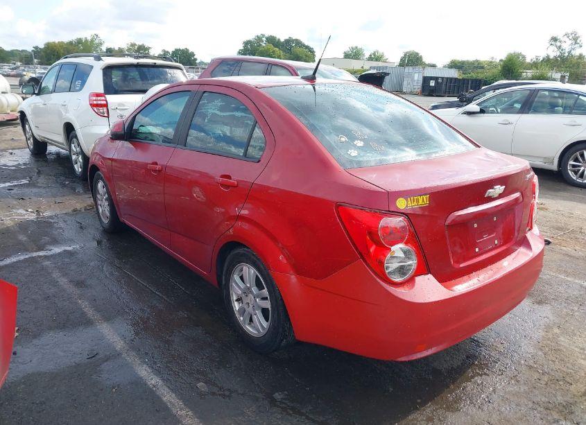 Photo 3 of 2012 Chevrolet Sonic 2LS (VIN 1G1JA5SH0C4113079)