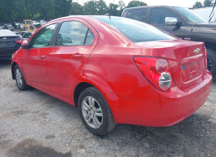 Photo 3 of 2012 Chevrolet Sonic 2LS (VIN 1G1JA5SH0C4224909)