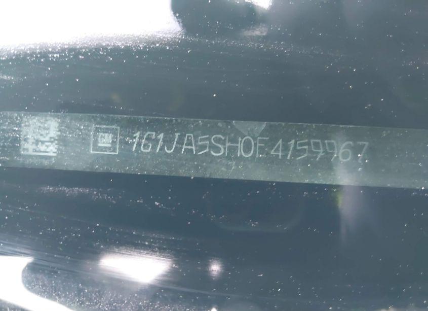 Photo 9 of 2015 Chevrolet Sonic LS AUTO (VIN 1G1JA5SH0F4159967)