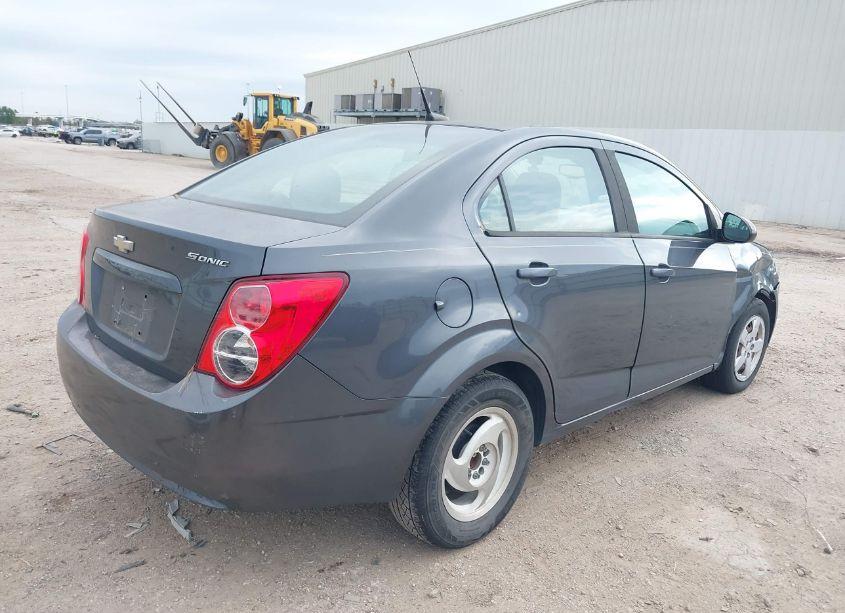 Photo 4 of 2013 Chevrolet Sonic LS AUTO (VIN 1G1JA5SH1D4130619)