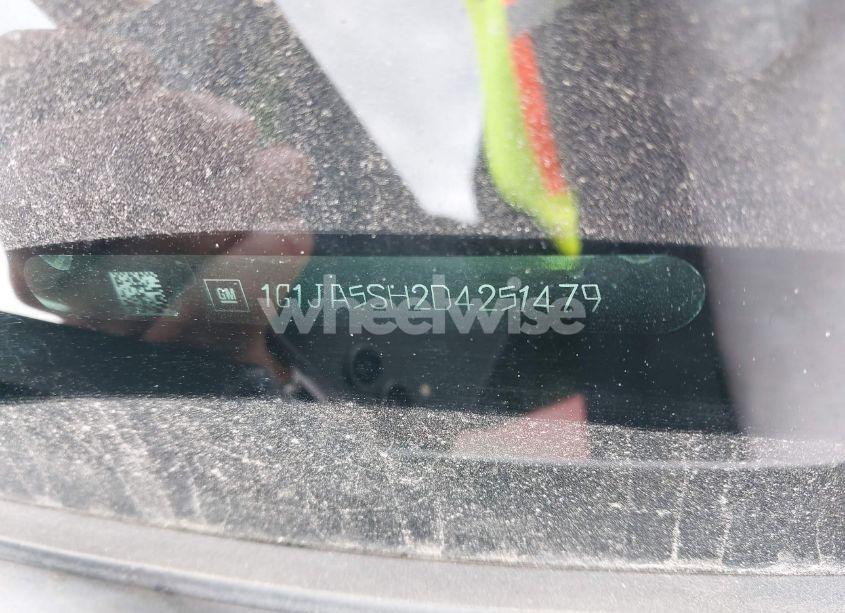 Photo 9 of 2013 Chevrolet Sonic LS AUTO (VIN 1G1JA5SH2D4251479)