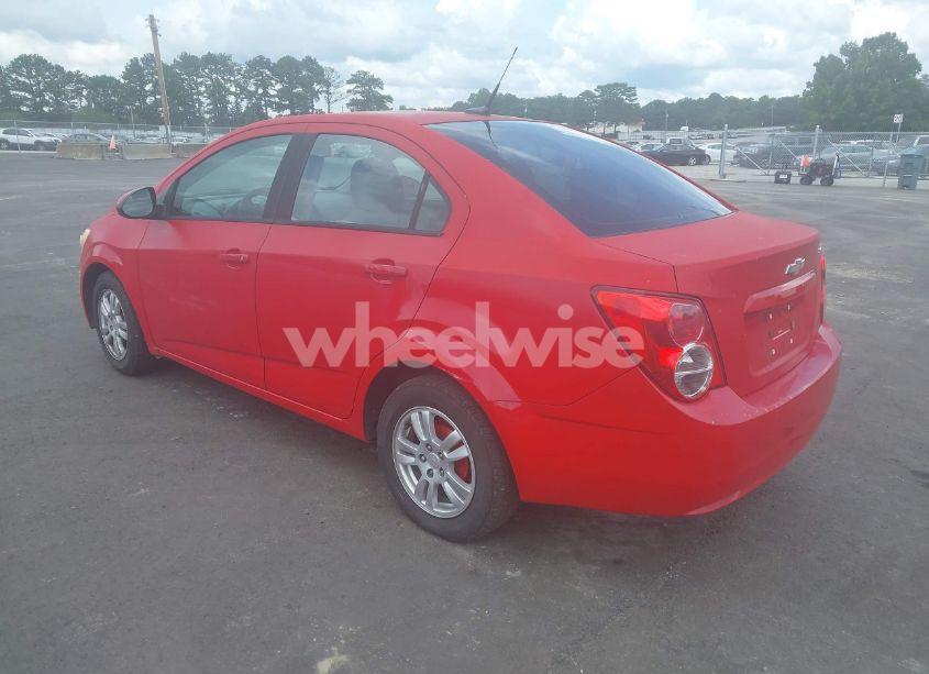 Photo 3 of 2012 Chevrolet Sonic 2LS (VIN 1G1JA5SH6C4121400)