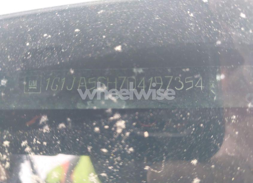 Photo 9 of 2013 Chevrolet Sonic LS AUTO (VIN 1G1JA5SH7D4197354)