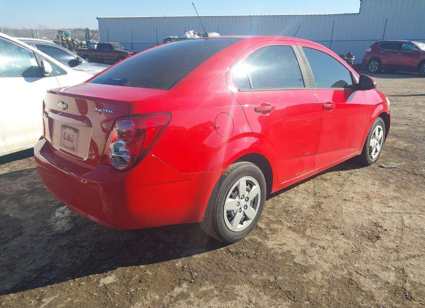 Photo 4 of 2016 Chevrolet Sonic LS AUTO (VIN 1G1JA5SH7G4163256)