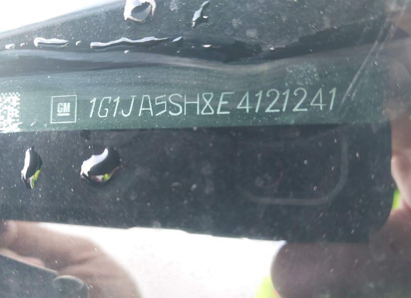 Photo 9 of 2014 Chevrolet Sonic LS AUTO (VIN 1G1JA5SH8E4121241)