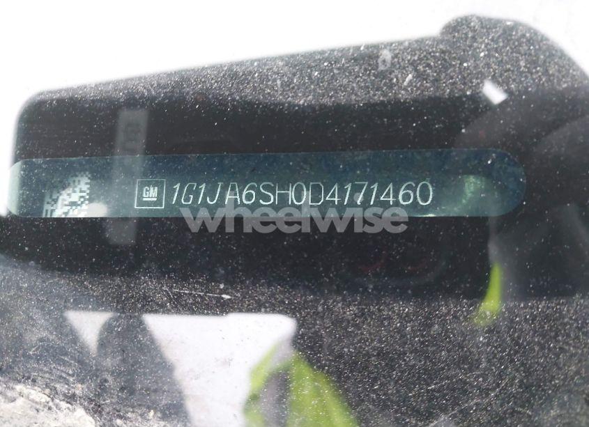 Photo 9 of 2013 Chevrolet Sonic LS AUTO (VIN 1G1JA6SH0D4171460)