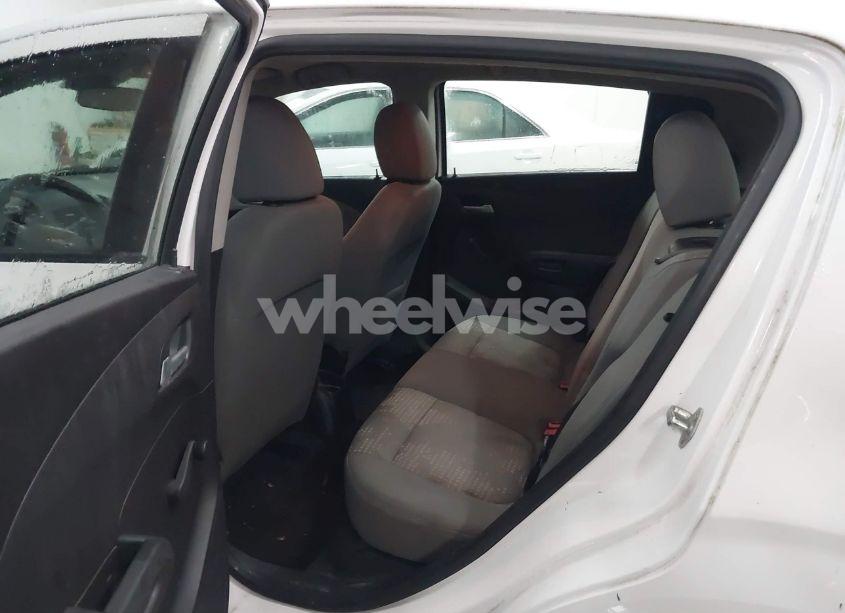 Photo 8 of 2012 Chevrolet Sonic 2LS (VIN 1G1JA6SH5C4129459)