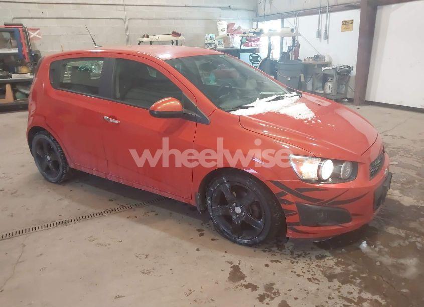 2012 Chevrolet Sonic 2LS (VIN 1G1JA6SH6C4191789) main photo