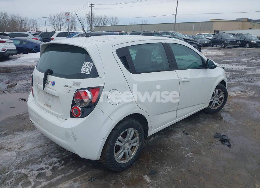 Photo 4 of 2012 Chevrolet Sonic 2LS (VIN 1G1JA6SH7C4142262)