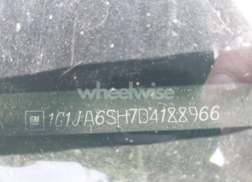 Photo 9 of 2013 Chevrolet Sonic LS AUTO (VIN 1G1JA6SH7D4188966)