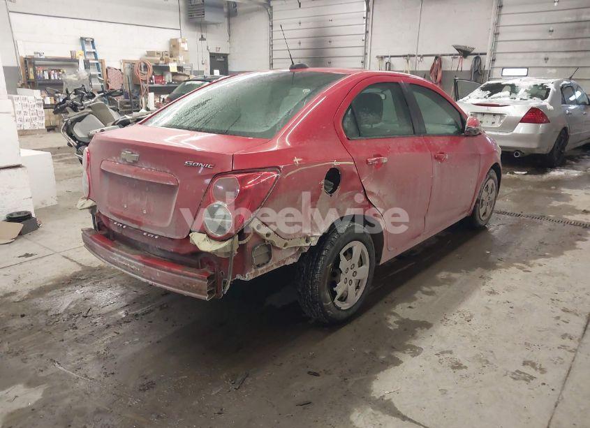 Photo 4 of 2015 Chevrolet Sonic LS MANUAL (VIN 1G1JB5SG7F4178780)