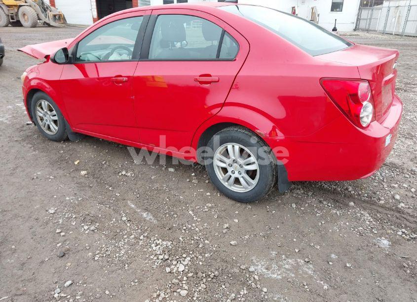 Photo 3 of 2012 Chevrolet Sonic 1LS (VIN 1G1JB5SH8C4153925)