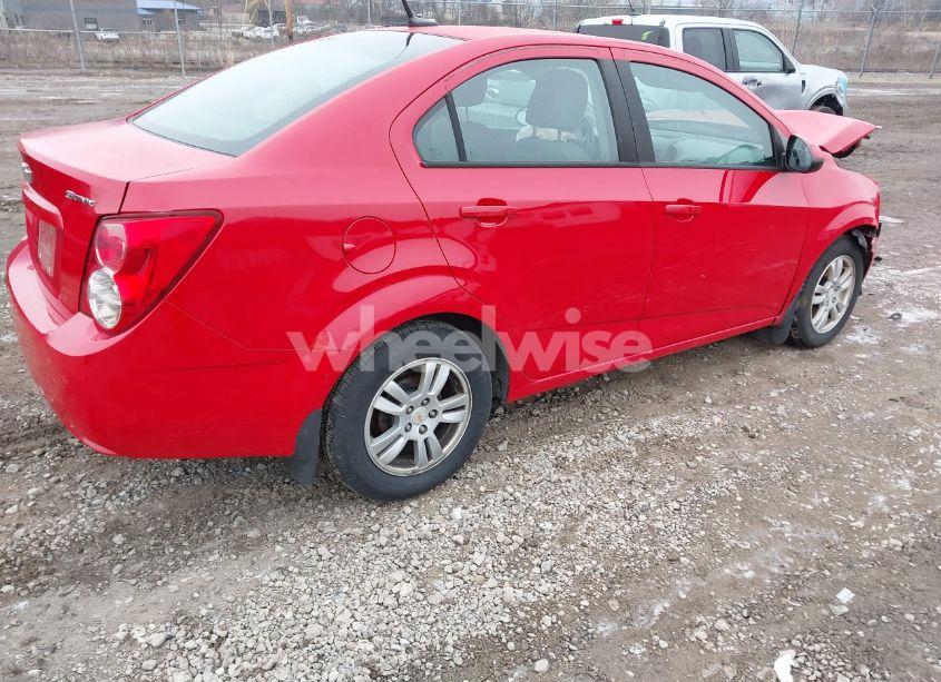 Photo 4 of 2012 Chevrolet Sonic 1LS (VIN 1G1JB5SH8C4153925)