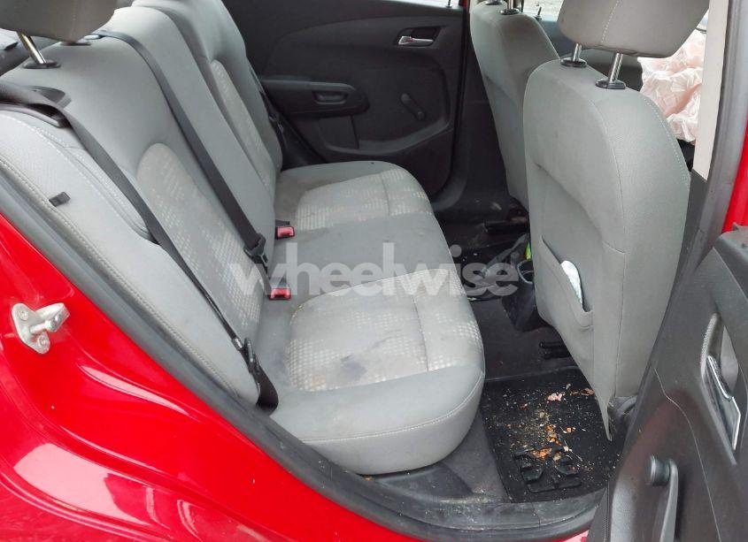 Photo 8 of 2012 Chevrolet Sonic 1LS (VIN 1G1JB5SH8C4153925)