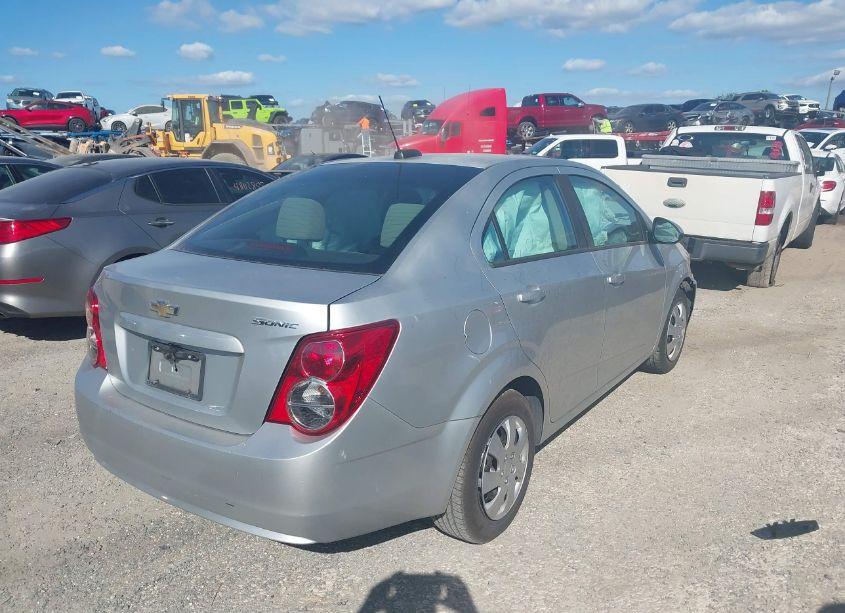 Photo 4 of 2015 Chevrolet Sonic LS MANUAL (VIN 1G1JB5SH8F4127233)