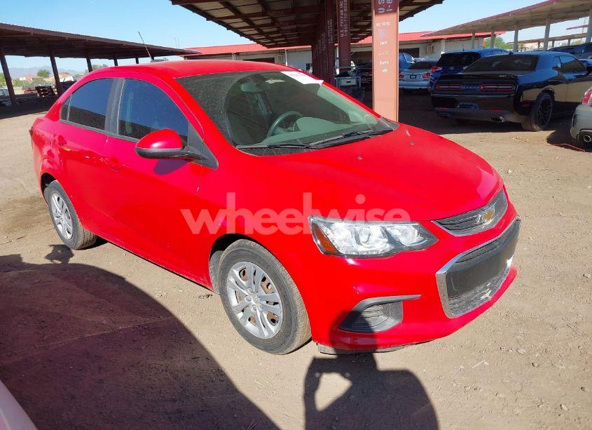 2017 Chevrolet Sonic LS AUTO (VIN 1G1JB5SH8H4161160) main photo