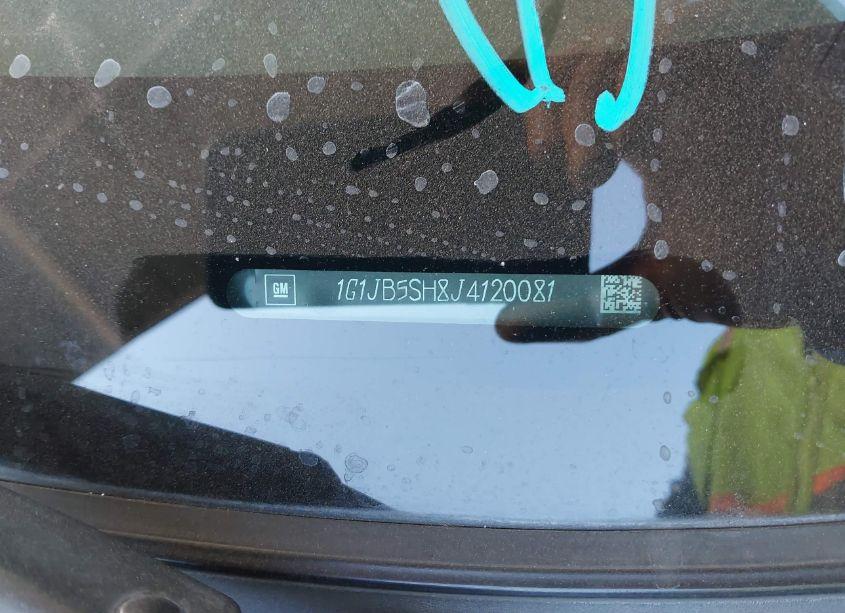 Photo 9 of 2018 Chevrolet Sonic LS AUTO (VIN 1G1JB5SH8J4120081)