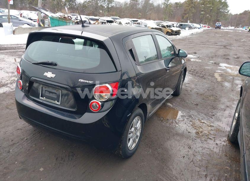 Photo 4 of 2012 Chevrolet Sonic 1LS (VIN 1G1JB6SH1C4118150)