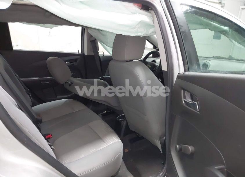 Photo 8 of 2013 Chevrolet Sonic LS MANUAL (VIN 1G1JB6SH3D4203220)