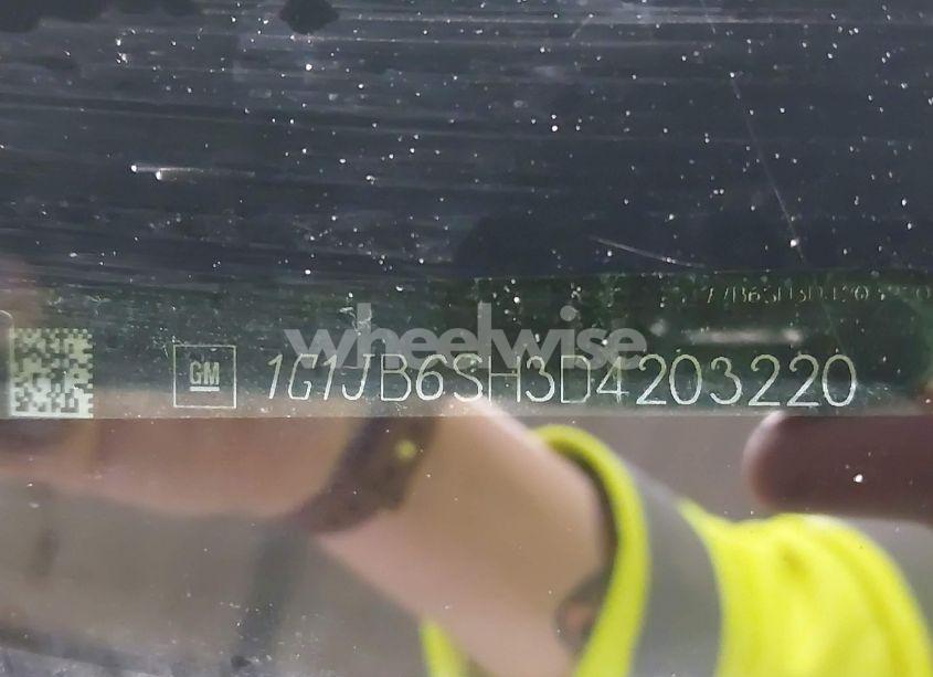 Photo 9 of 2013 Chevrolet Sonic LS MANUAL (VIN 1G1JB6SH3D4203220)