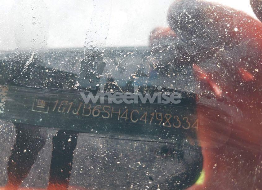 Photo 12 of 2012 Chevrolet Sonic 1LS (VIN 1G1JB6SH4C4198334)