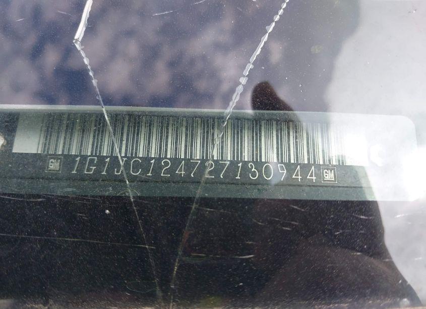 Photo 9 of 2002 Chevrolet Cavalier (VIN 1G1JC124727130944)