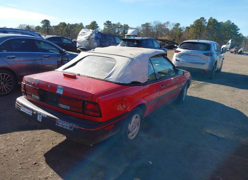 Photo 4 of 1991 Chevrolet Cavalier RS (VIN 1G1JC34T6M7214417)