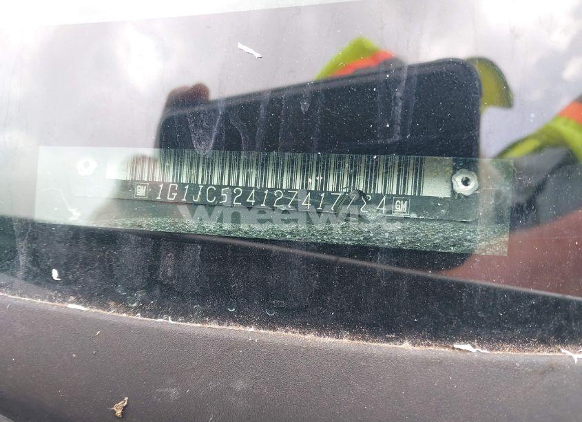 Photo 9 of 2002 Chevrolet Cavalier (VIN 1G1JC524127417784)