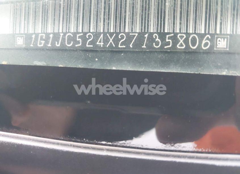 Photo 9 of 2002 Chevrolet Cavalier (VIN 1G1JC524X27135806)