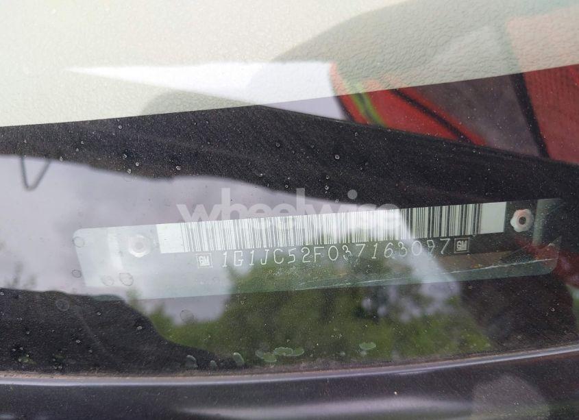 Photo 9 of 2003 Chevrolet Cavalier (VIN 1G1JC52F037163097)