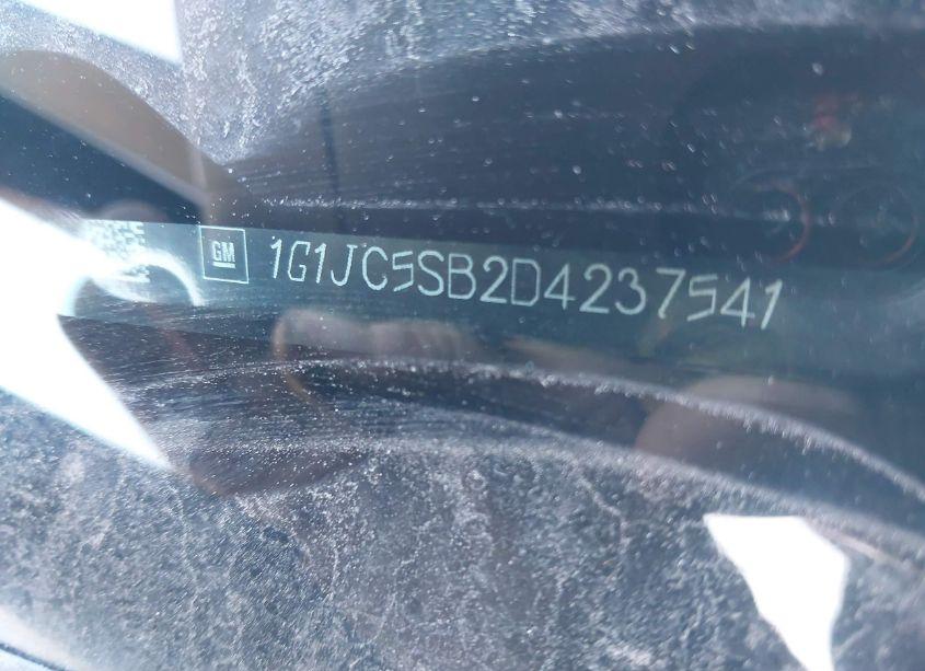 Photo 9 of 2013 Chevrolet Sonic LT AUTO (VIN 1G1JC5SB2D4237541)