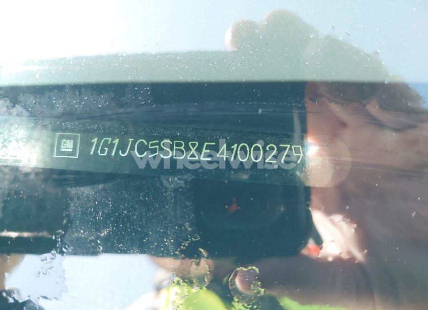 Photo 9 of 2014 Chevrolet Sonic LT AUTO (VIN 1G1JC5SB8E4100279)