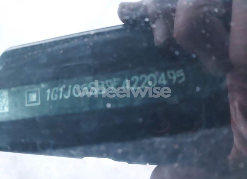 Photo 9 of 2015 Chevrolet Sonic LT AUTO (VIN 1G1JC5SB9F4220495)