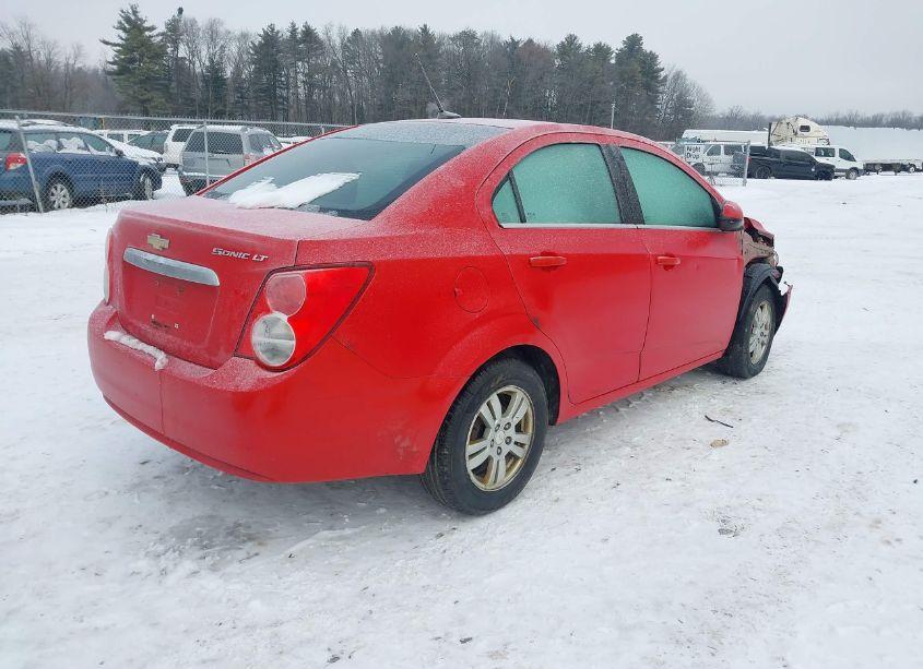 Photo 4 of 2013 Chevrolet Sonic LT AUTO (VIN 1G1JC5SG0D4207711)