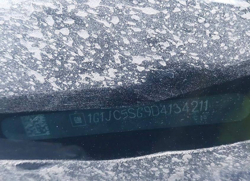 Photo 9 of 2013 Chevrolet Sonic LT AUTO (VIN 1G1JC5SG9D4134211)