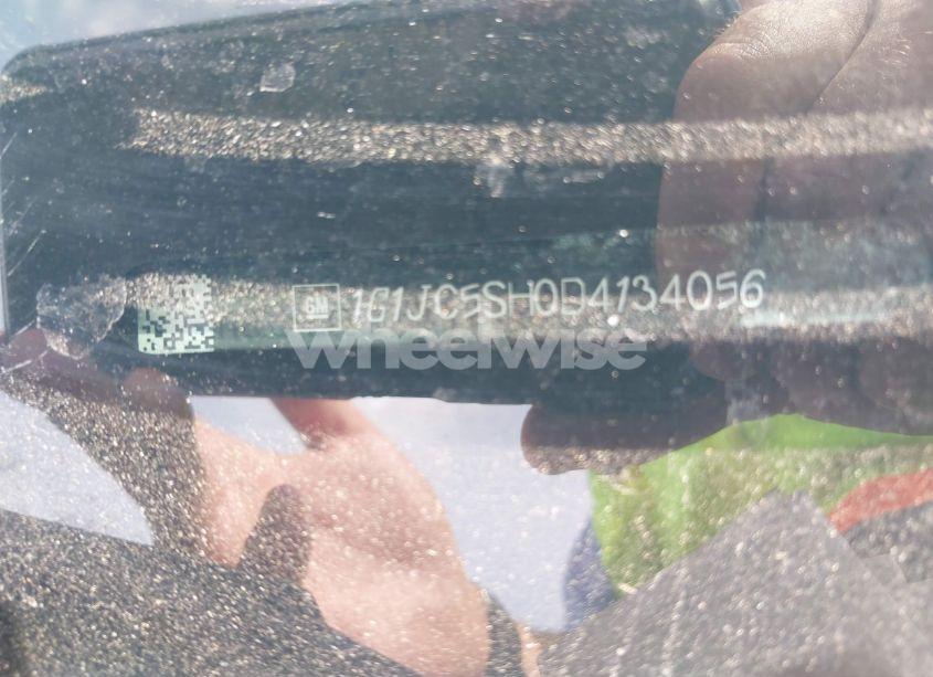 Photo 9 of 2013 Chevrolet Sonic LT AUTO (VIN 1G1JC5SH0D4134056)