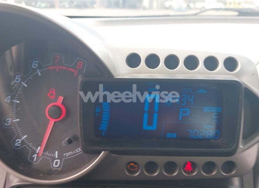 Photo 7 of 2013 Chevrolet Sonic LT AUTO (VIN 1G1JC5SH0D4160804)