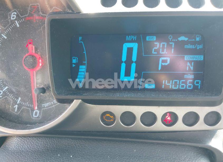 Photo 7 of 2012 Chevrolet Sonic 2LT (VIN 1G1JC5SH1C4111903)