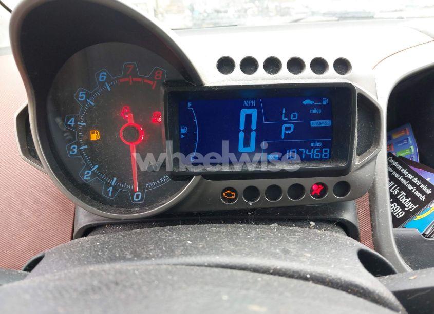 Photo 7 of 2012 Chevrolet Sonic 2LT (VIN 1G1JC5SH1C4124943)