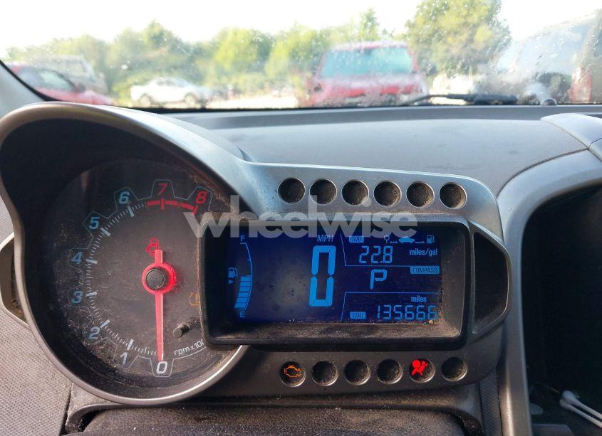 Photo 7 of 2012 Chevrolet Sonic 2LT (VIN 1G1JC5SH1C4136428)